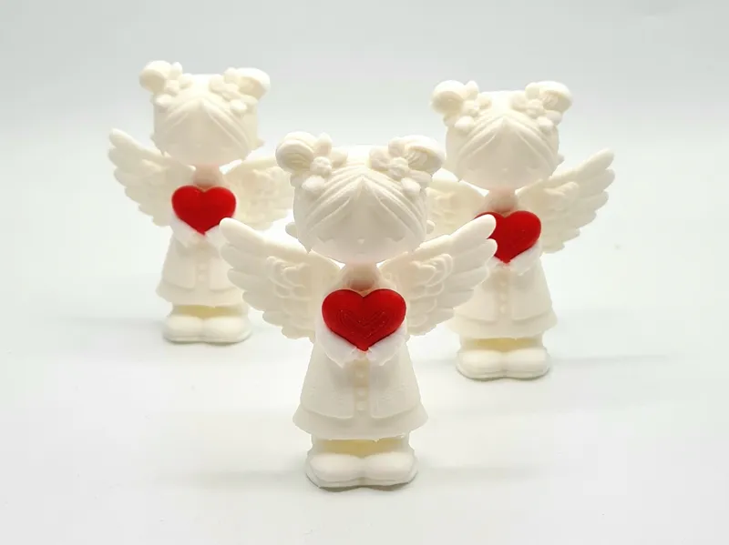 Schutzengel mit Herz