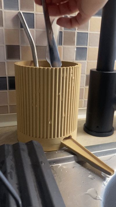 Cutlery Drain Cup - 4 versions