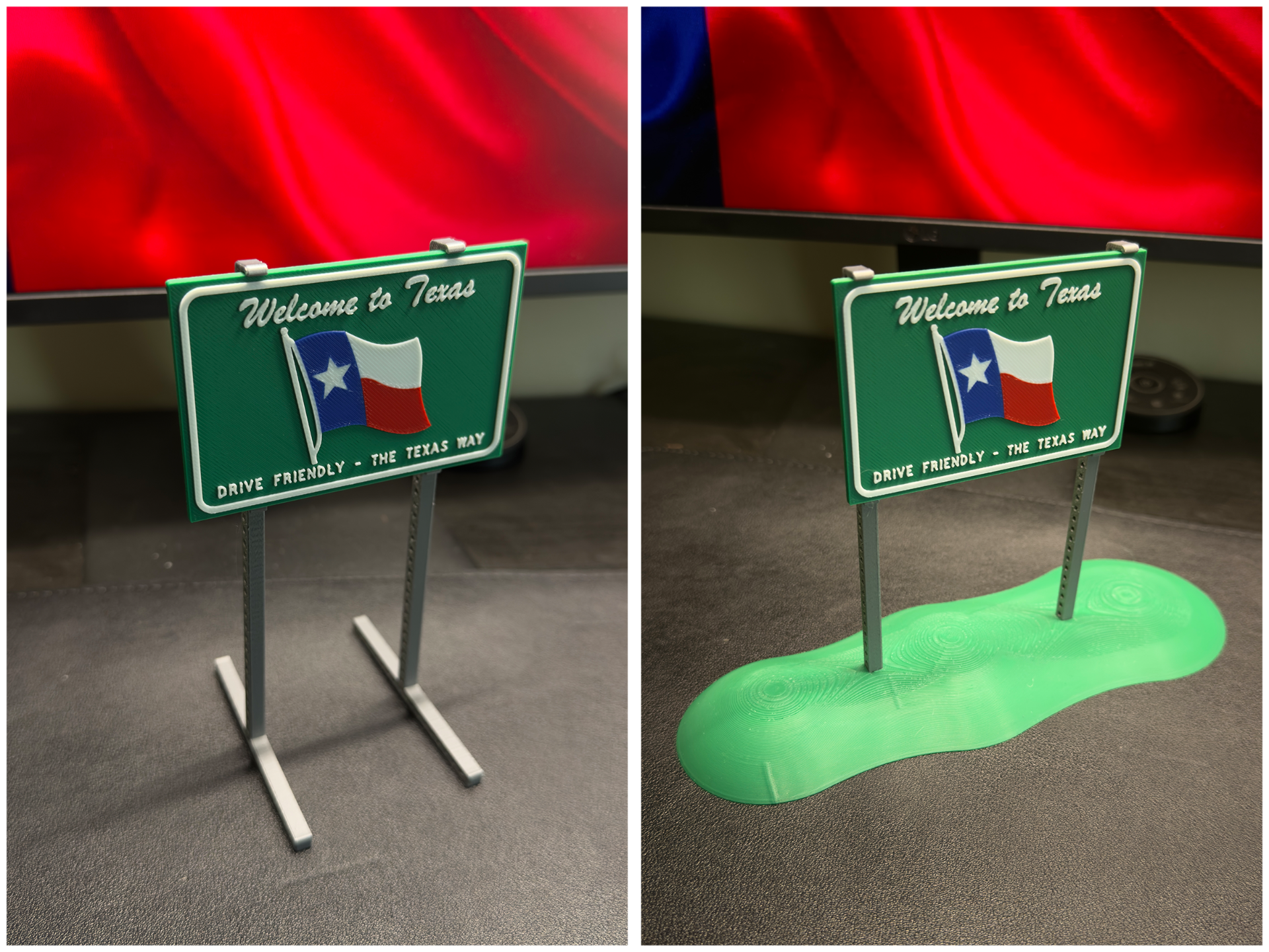 Welcome to Texas Roadside Sign