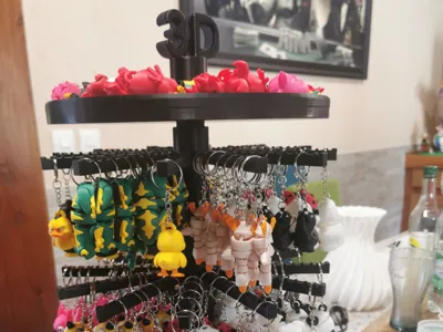 Modular Key Holder Display