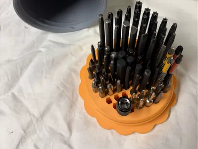 Hex Driver Bit Holder - 76 bit capacity