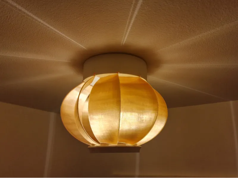Turbine Ceiling Light-NO AMS