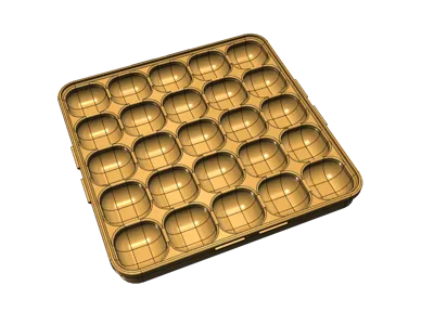 Stackable Small Parts Trays