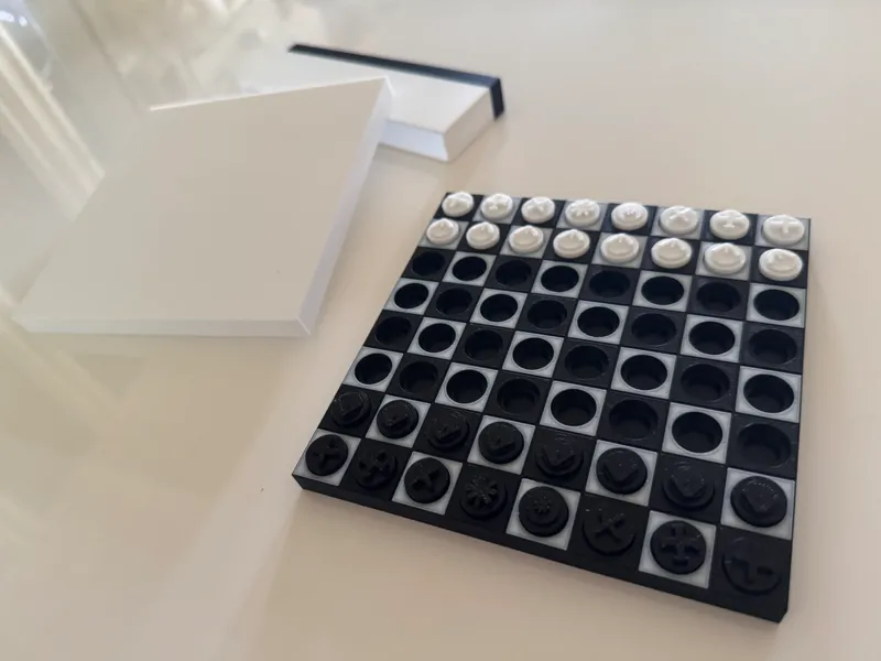 Vector Chess (and Checkers)