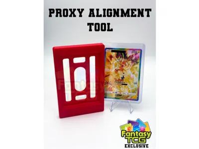 Trading Card Proxy Alignment Tool - Pokemon/MTG