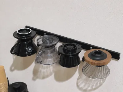 Wall-Mounted Dripper / V60 Filter Holder Rack