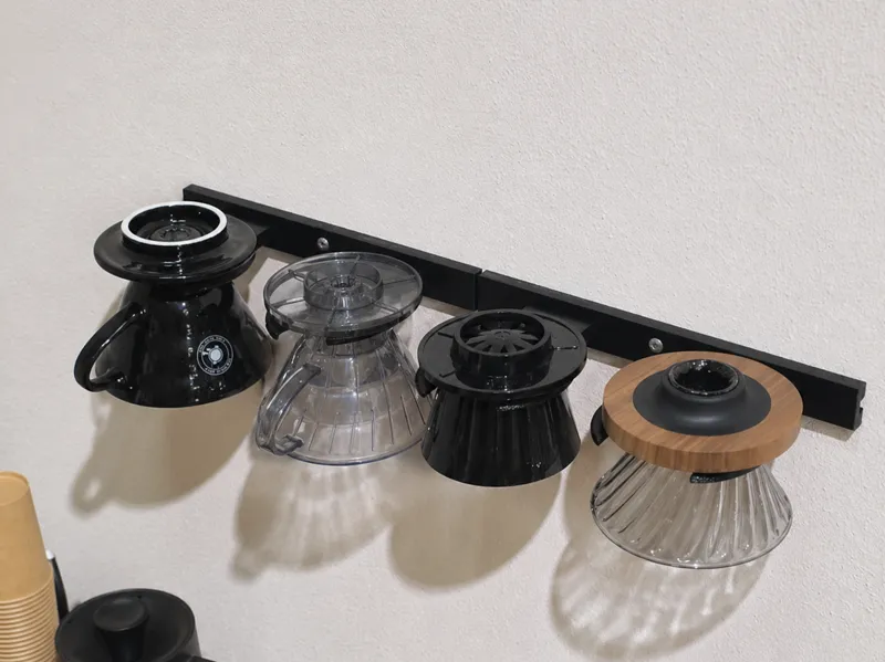 Wall-Mounted Dripper / V60 Filter Holder Rack