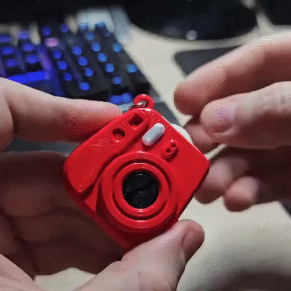 Instax keychain locket view 2