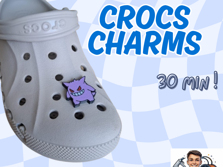Crocs Charms Jibbitz Gengar