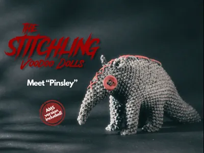 The Sitchling Voodoo Dolls: Pinsley the Anteater
