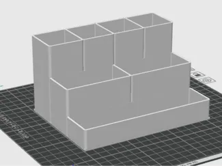 Organizer accessori modellismo