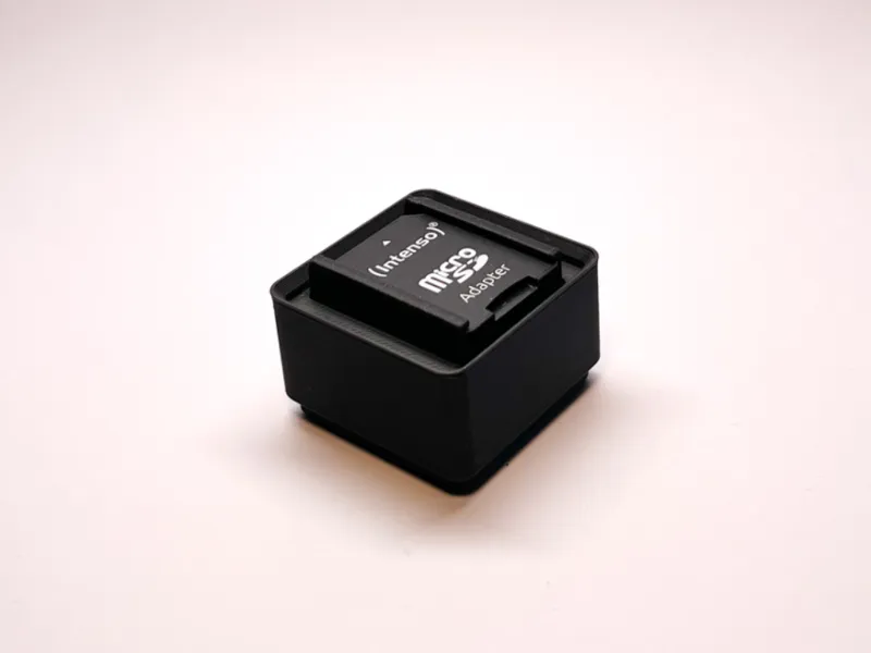 Micro SD Card Case Box Holder for Gridfinity