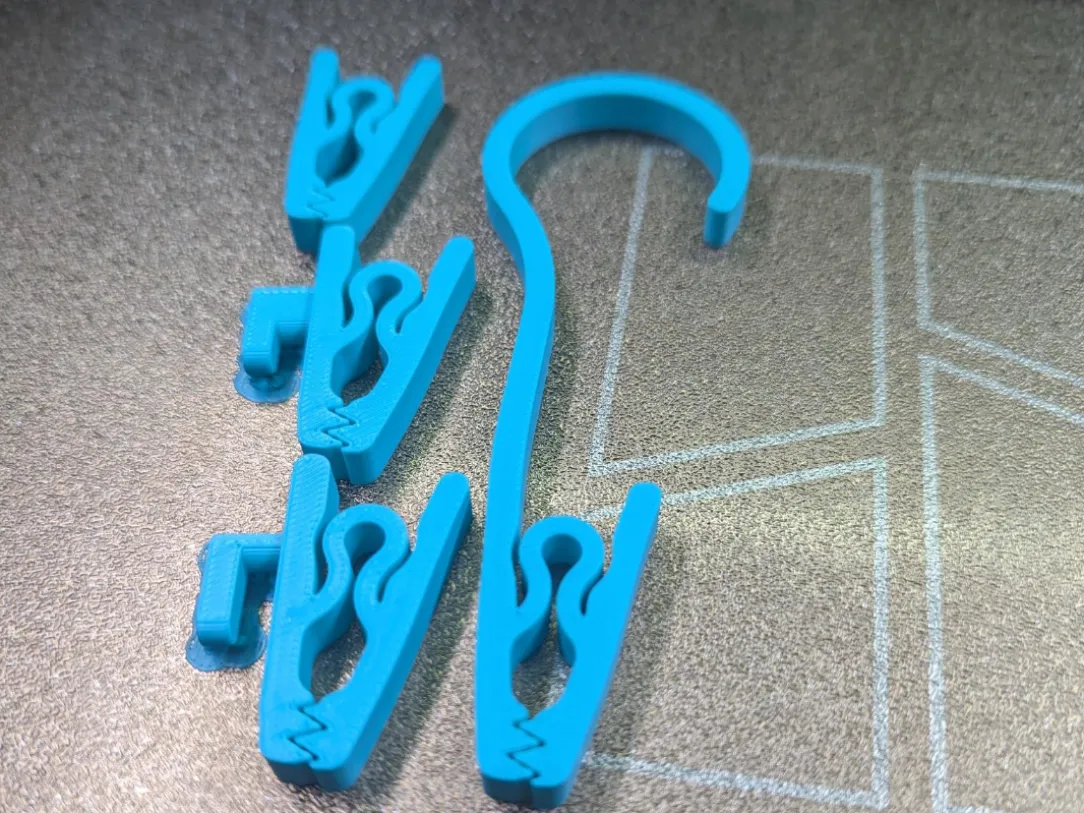 4 clip models, two of which are Skådis compatible - Free 3D Print Model ...