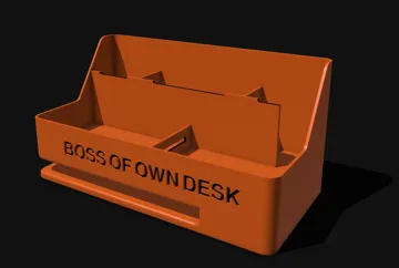 Organizador: Desk organizer "BOSS OF OWN DESK" — vista de referencia 3