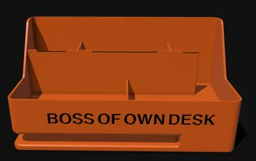 Organizador: Desk organizer "BOSS OF OWN DESK" — vista de referencia 4
