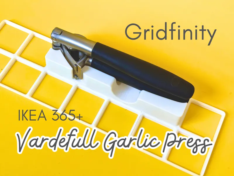 IKEA 365+ VÄRDEFULL garlic press Gridfinity 1x4x3