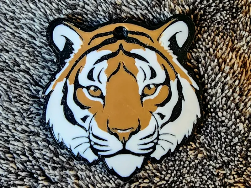 Tiger Keychain