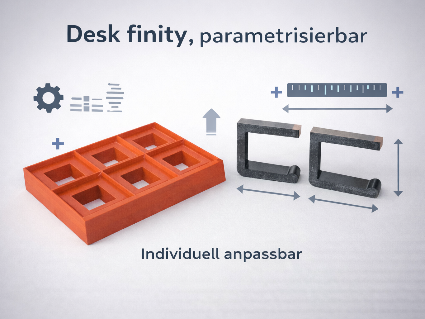 DeskFinity - Tisch-Grid zum Anklemmen