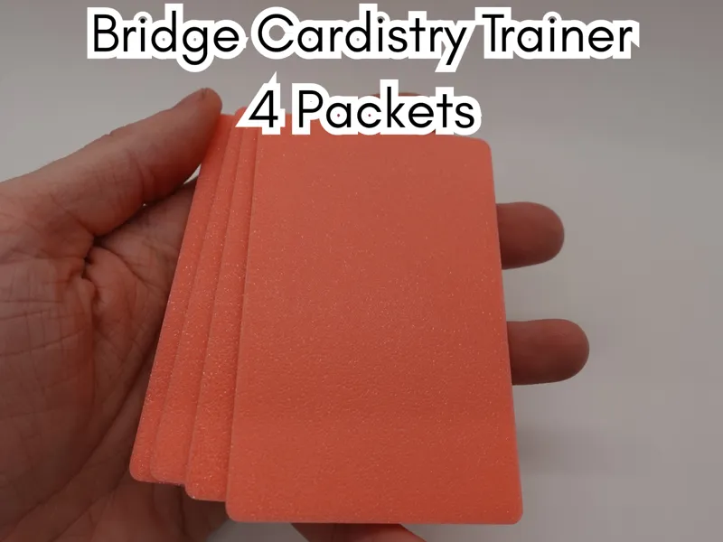 Bridge Caridstry Trainer 4 Packet