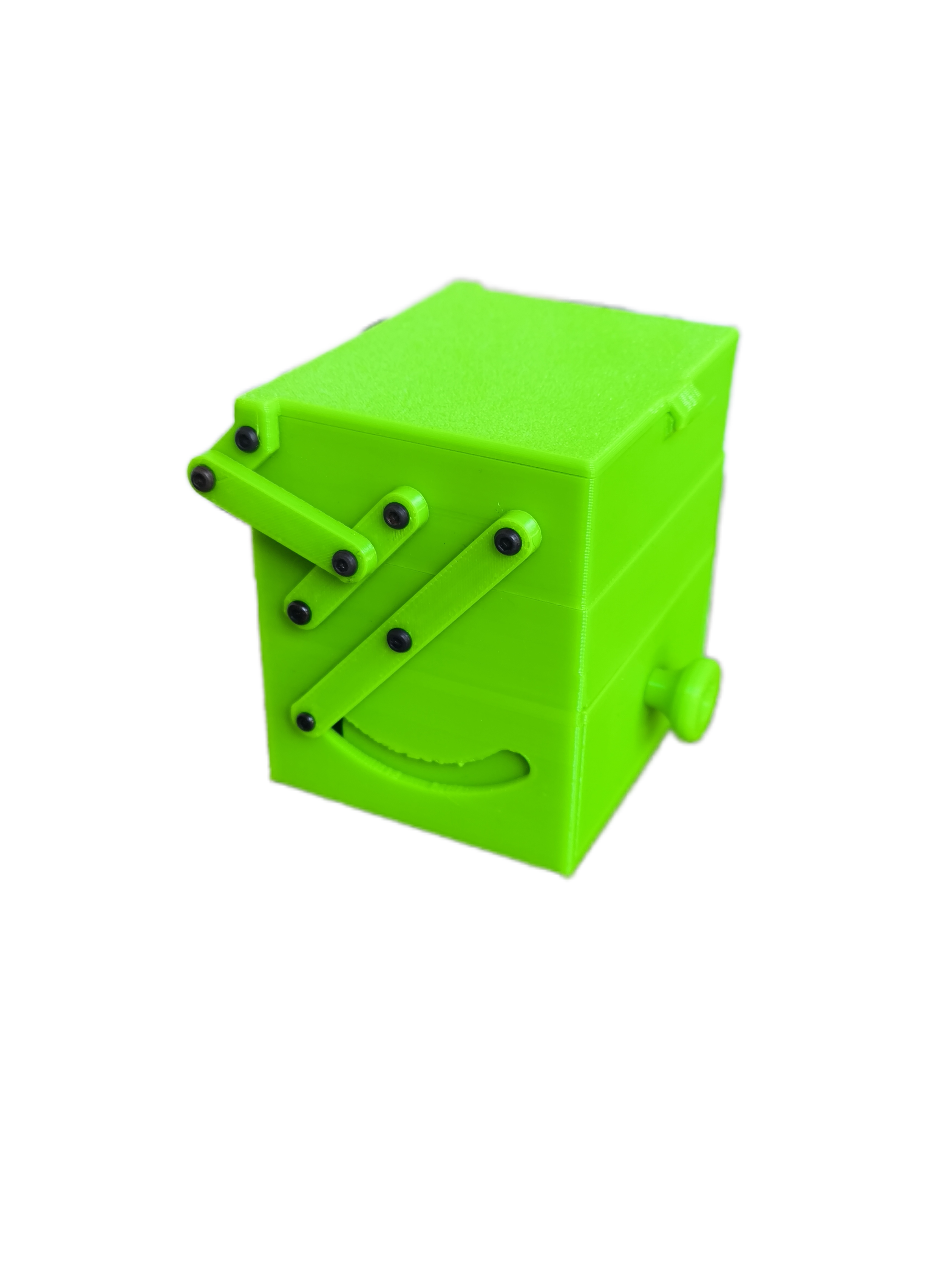 Miniatura 5 do modelo 3D 抽屉收纳盒(联动版)