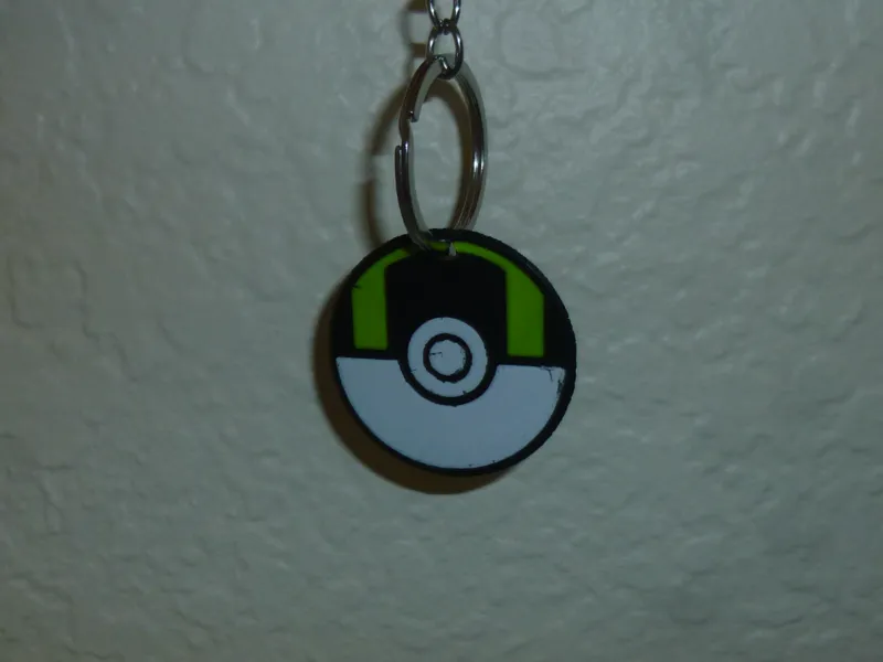Ultra ball keychain
