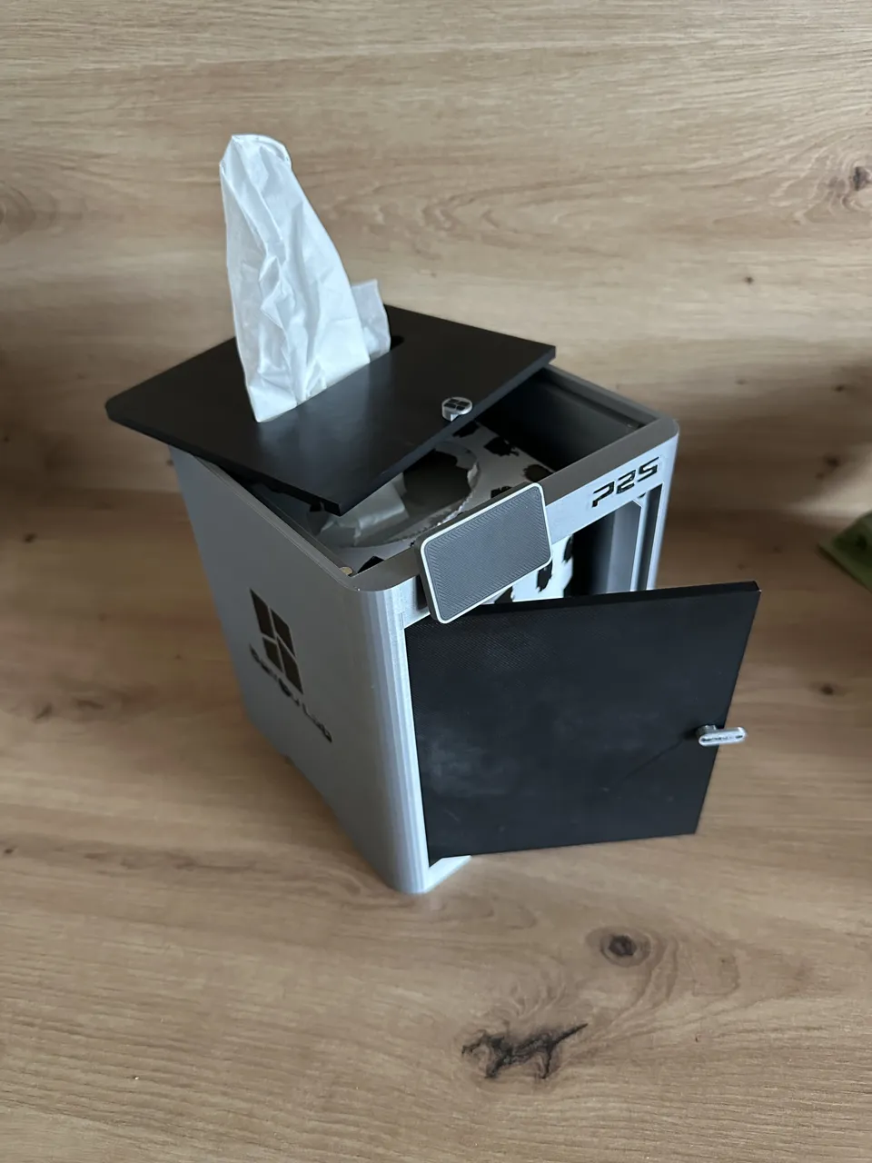 Bambulab P2S Tissue Box Tuchspender Box 3D Drucker view 2