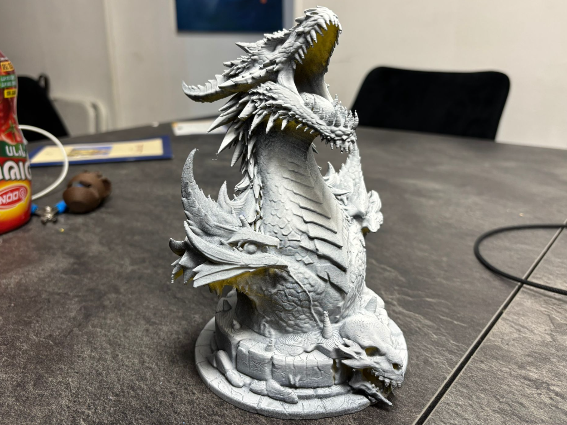 Bust: Roaring dragon - high Details
