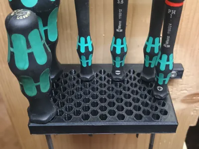 Small screwdriver holder