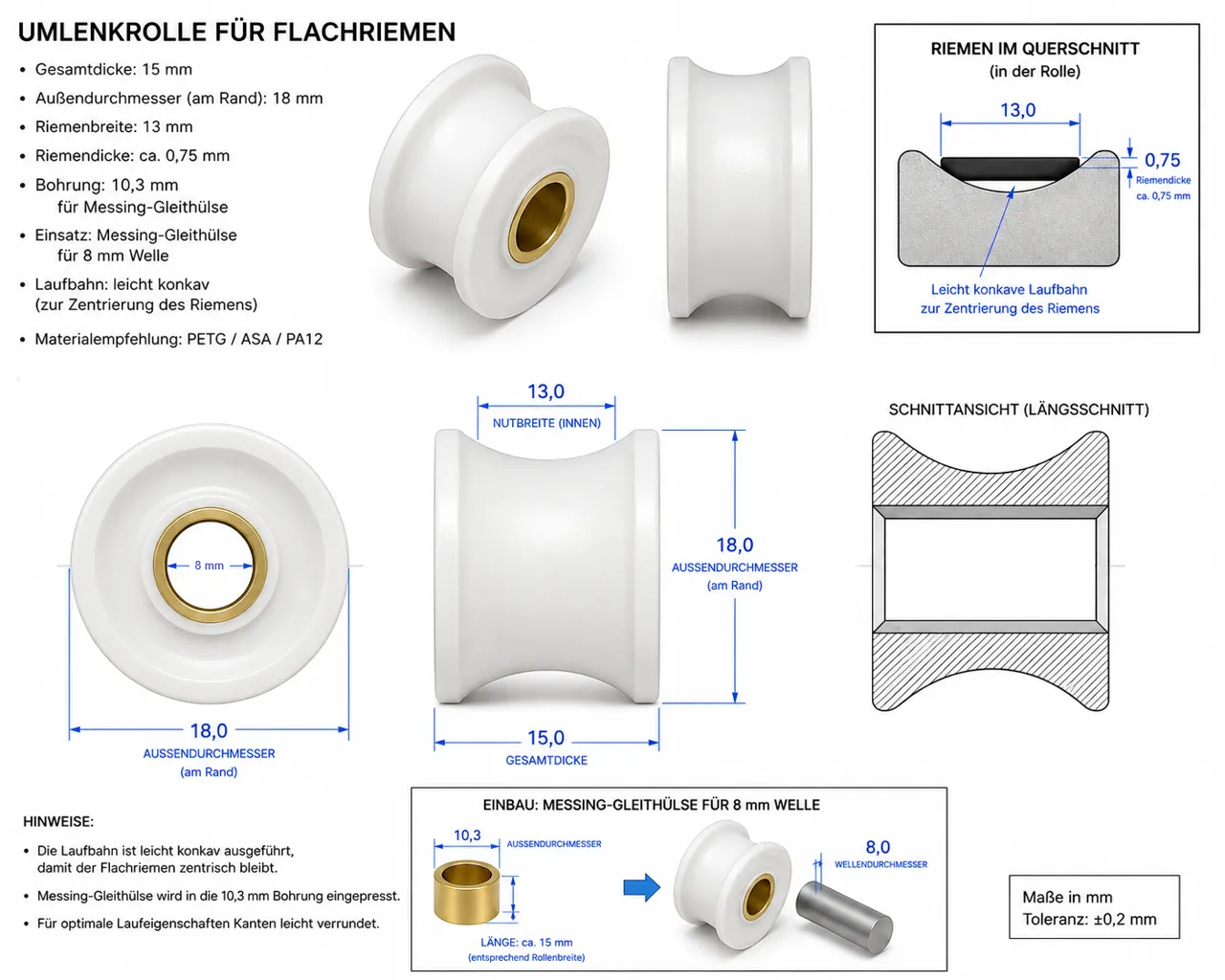 Varisol T200 Umlenkrollen Markise view 2