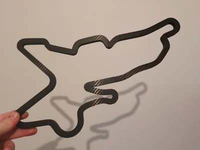 Circuit de Charade Wall Decoration