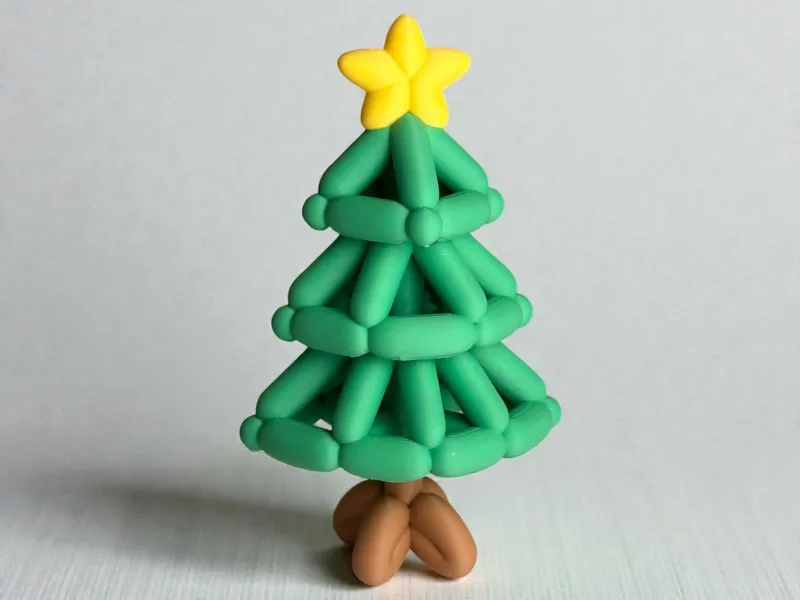Balloon Christmas Tree
