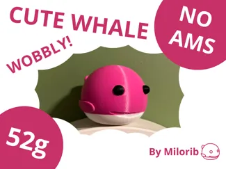 Cute wobbling whale (no AMS)