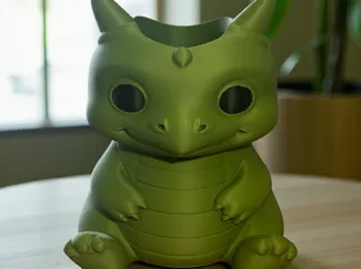 Dragon pen holder