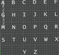 Alphabet complet style épuré — photo 7