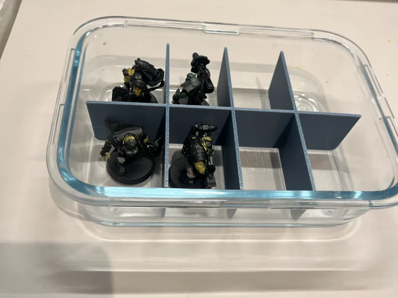 Miniature transport - Divider for Ikea 365+ 