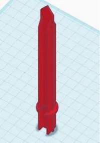 Outdoor Christmas Candy Cane Decoration Spike