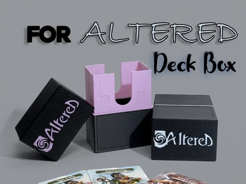 Inspired by Altered TCG Cards Deck Box 