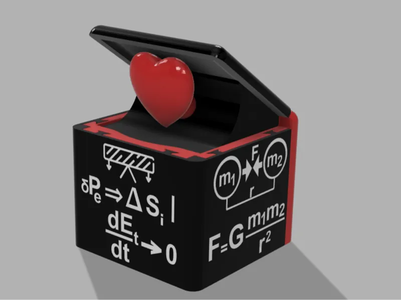 Enigma of Love - Popup keys holder