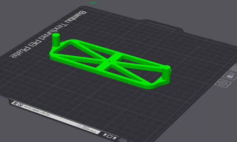 Ruler for marking the center