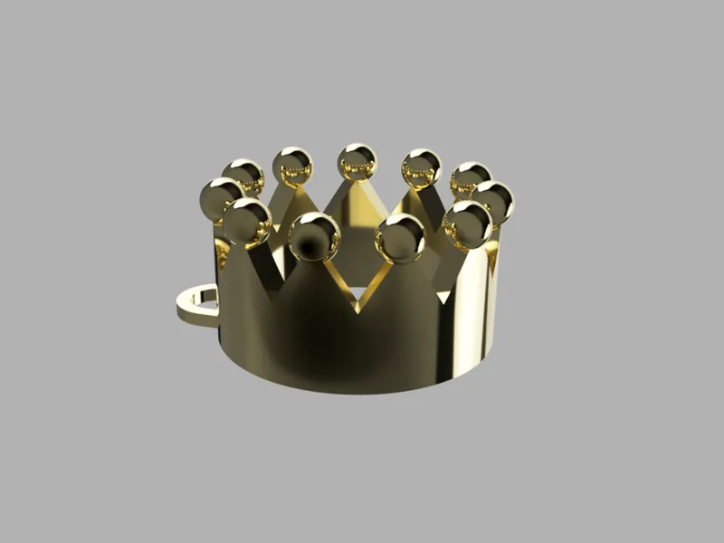 Crown Keychain