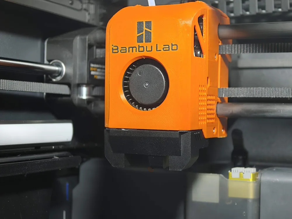 Bambu Lab X1C P1P P1S Toolhead Cover with Logo - Free 3D Print Model ...