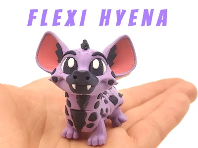 Flexi Figures - Hyenas - Articulated
