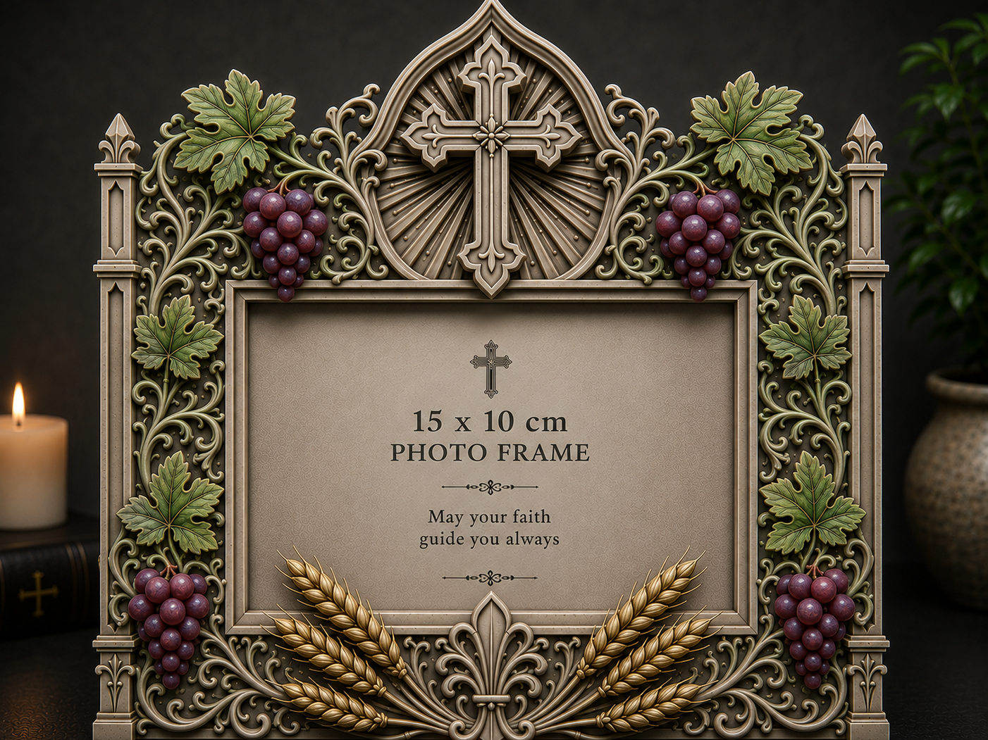 Christian Heritage Photo Frame 15x10 cm