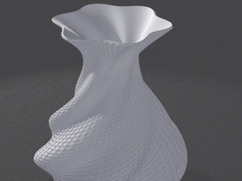 Spiral vase
