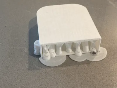 "Blank" Touchland hand sanitizer keychain holder