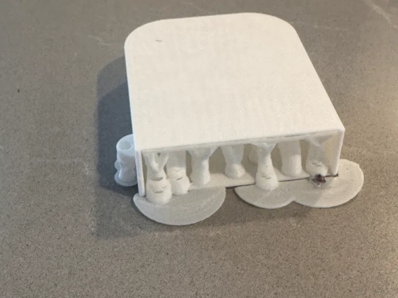 "Blank" Touchland hand sanitizer keychain holder