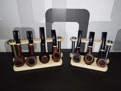 Clasic tobacco pipe stand/rack