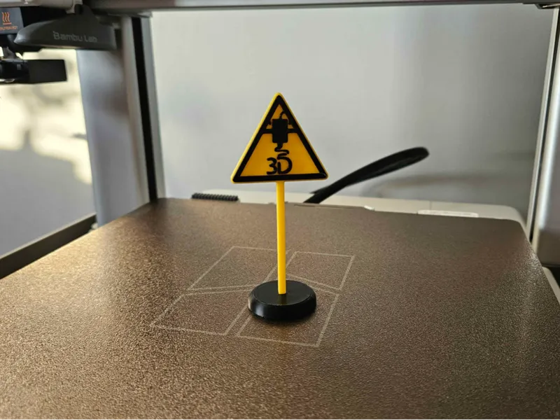 Mini panneau : Impression 3D en cours
