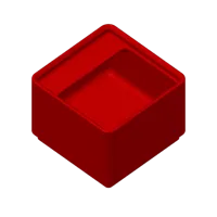 Bac Gridfinity 1x1 avec étiquette — photo 4