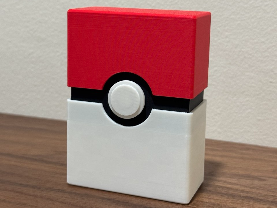 Pokeball Deck Box for Janks (Mini), No AMS/glue